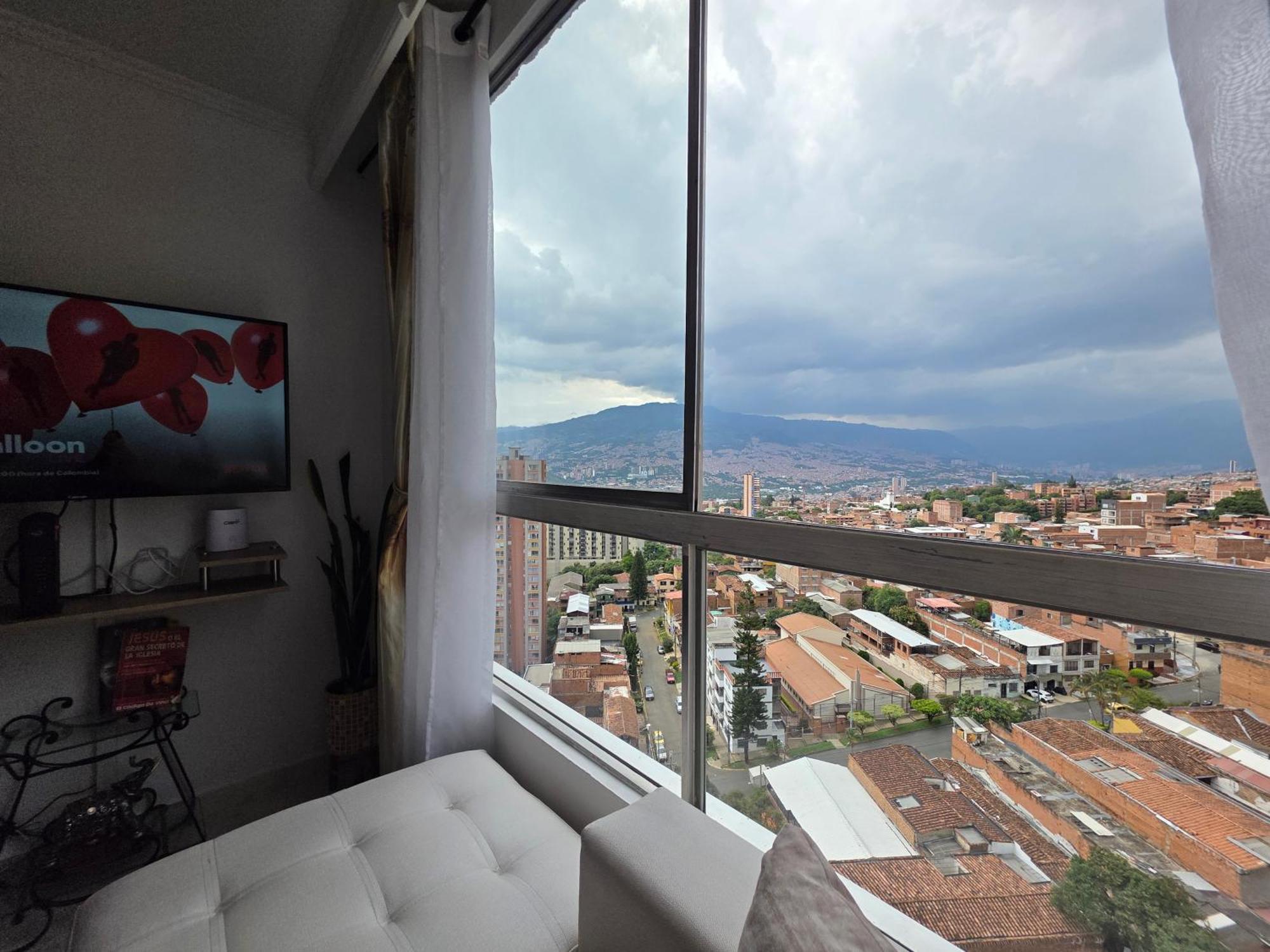 Apartamento Vistas Lindas Cerca Centro Медельїн Екстер'єр фото